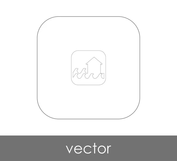 Home Ícone Logotipo Ilustração Vetorial —  Vetores de Stock