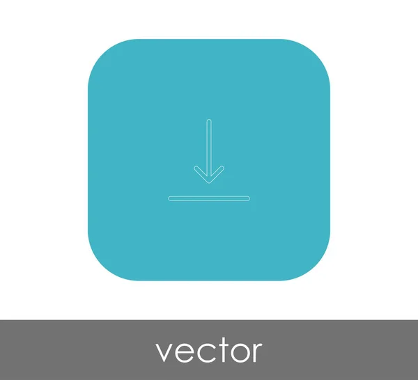 Diseño Ilustración Vectorial Del Icono Flecha — Vector de stock