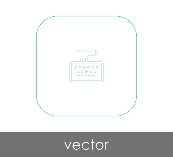 Illustration Vectorielle Icône Clavier — Image vectorielle