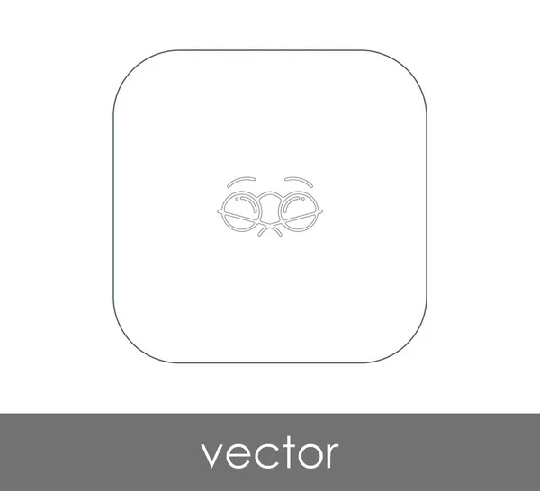Иконка Очков Веб Дизайна Приложений Векторная Иллюстрация — стоковый вектор