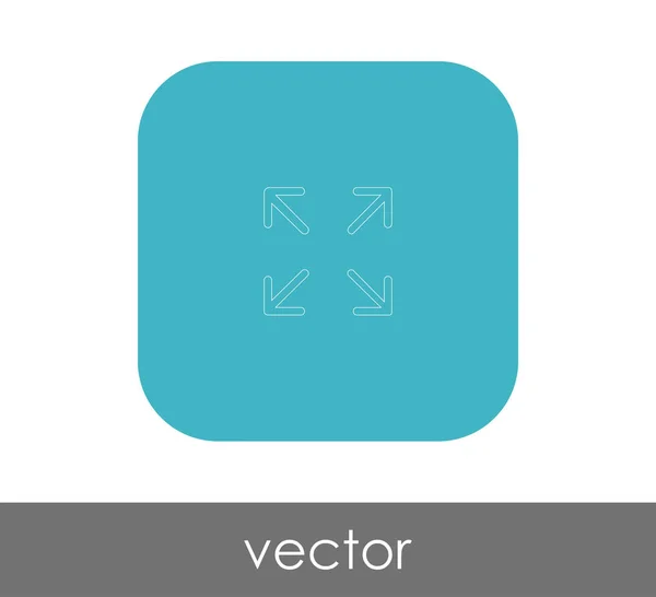 Vektor Illustration Design Des Bildschirms Symbol — Stockvektor