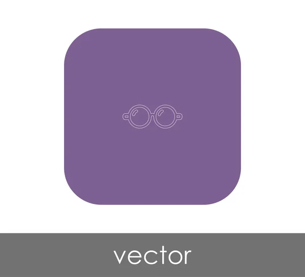 Иконка Очков Веб Дизайна Приложений Векторная Иллюстрация — стоковый вектор