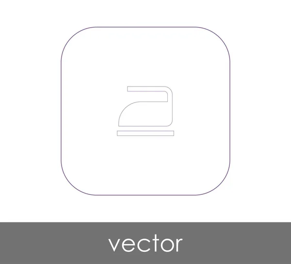 Icône Fer Pour Conception Web Les Applications — Image vectorielle