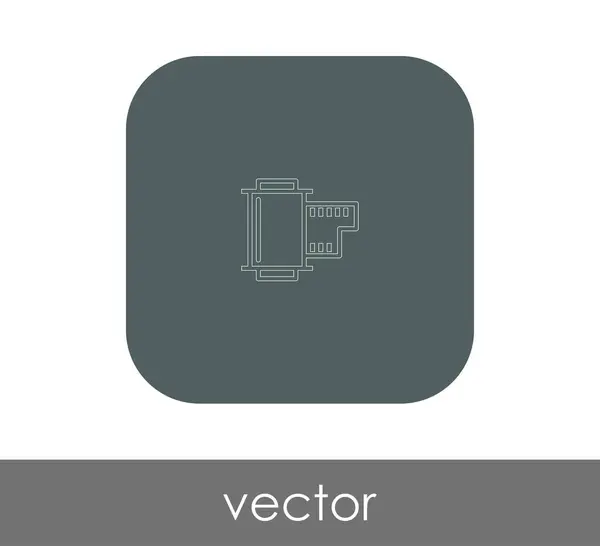 Filmzeichen Symbol Vektorillustration — Stockvektor