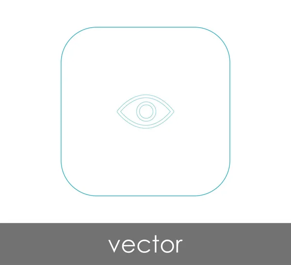 Augensymbol Vektor Illustration Logo — Stockvektor