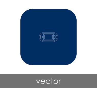 Oyun çubuğu düz simgesi