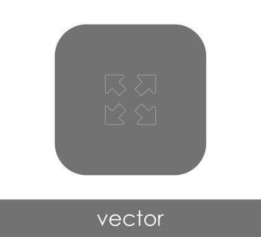 okları simge vektör Illustration. Logo