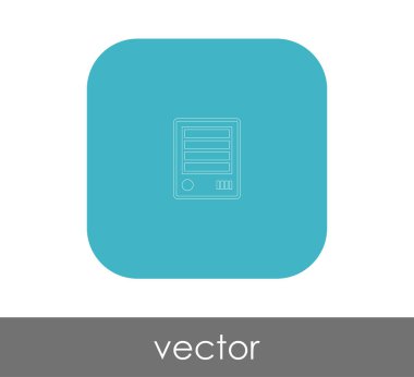 Oyun çubuğu düz simgesi