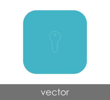 web tasarım ve uygulamalar için anahtar simgesi