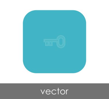 web tasarım ve uygulamalar için anahtar simgesi