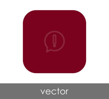 ünlem işareti simgesi