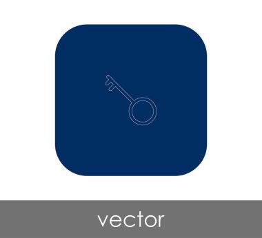 web tasarım ve uygulamalar için anahtar simgesi