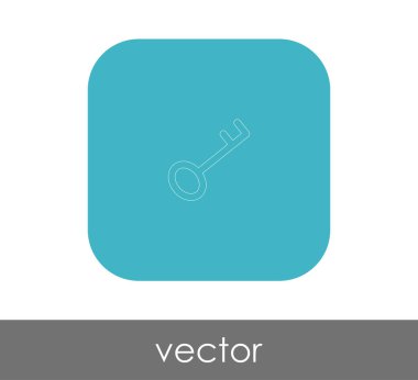 web tasarım ve uygulamalar için anahtar simgesi