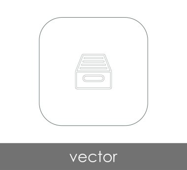 web tasarım ve uygulamalar için arşiv simge