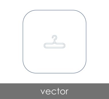 vektör çizim tasarım askı simgesinin