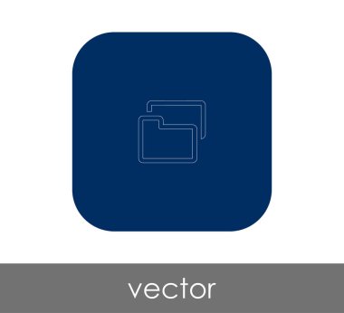 vektör çizim tasarım Klasör simgesinin