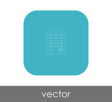 Oyun çubuğu düz simgesi