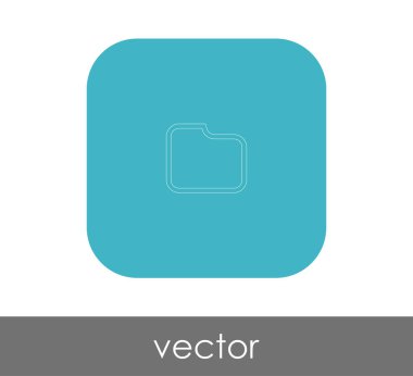 vektör çizim tasarım Klasör simgesinin