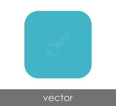 web tasarım ve uygulamalar için anahtar simgesi