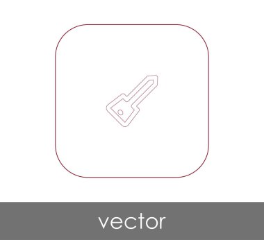 web tasarım ve uygulamalar için anahtar simgesi