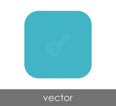 web tasarım ve uygulamalar için anahtar simgesi