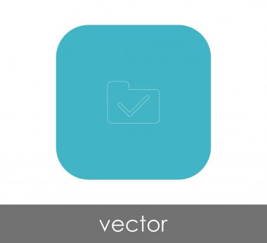 vektör çizim tasarım Klasör simgesinin