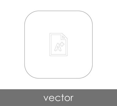 vektör çizim tasarım sınıf simgesi