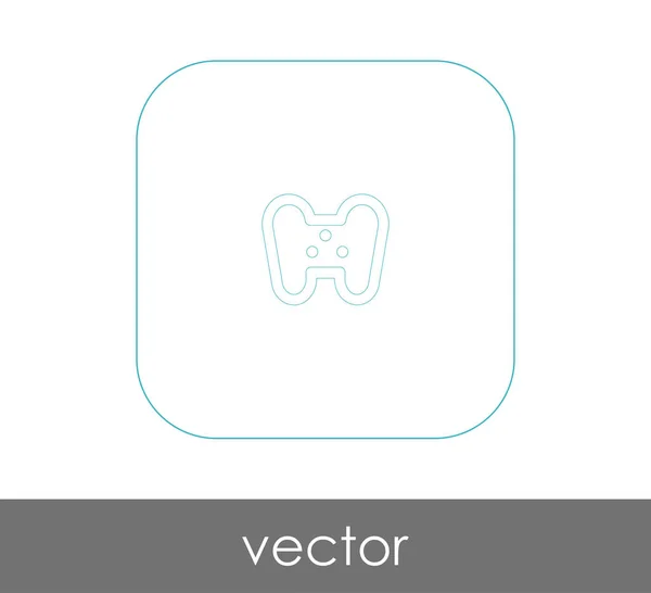 Joystick Icono Logotipo Vector Ilustración — Vector de stock