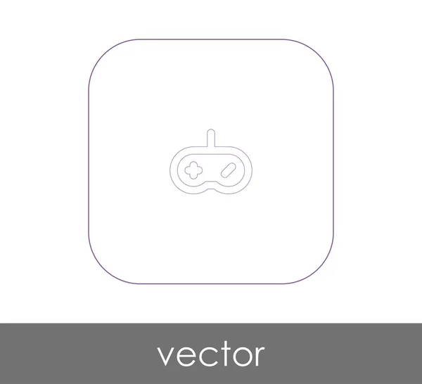 Icône Joystick Logo Illustration Vectorielle — Image vectorielle