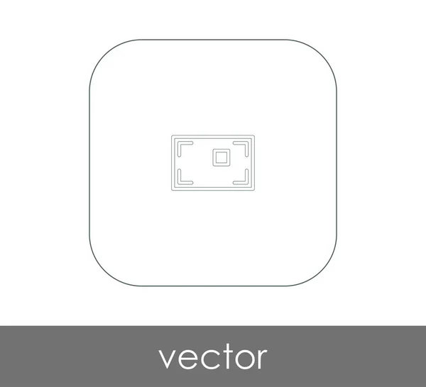 Vektor Illustration Design Des Kamerafokus Symbols — Stockvektor