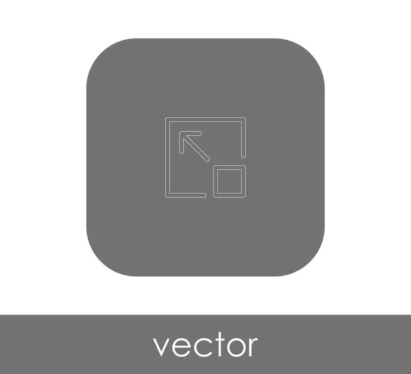 Fit Pijlpictogram Vector Illustratie — Stockvector