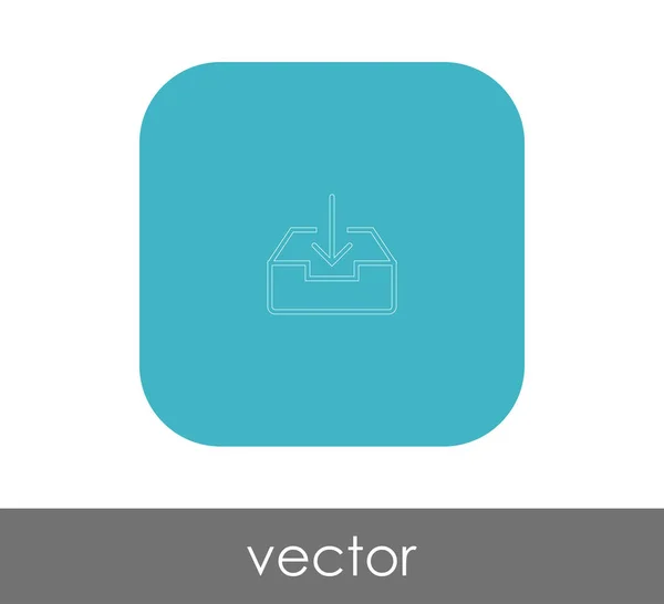 Ícone Arquivo Para Web Design Aplicações — Vetor de Stock