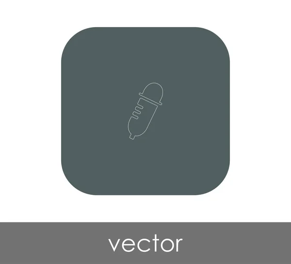 Dropper Tecken Ikon Vektorillustration — Stock vektor