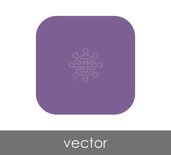Иконка Мира Веб Дизайна Приложений Векторная Иллюстрация — стоковый вектор