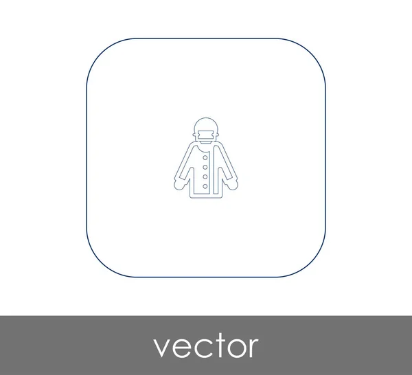 Doctor icono web — Vector de stock