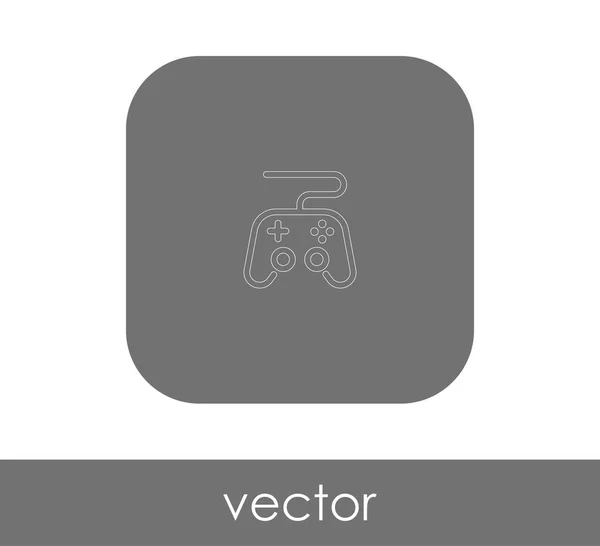 Joystick Icono Logotipo Vector Ilustración — Vector de stock