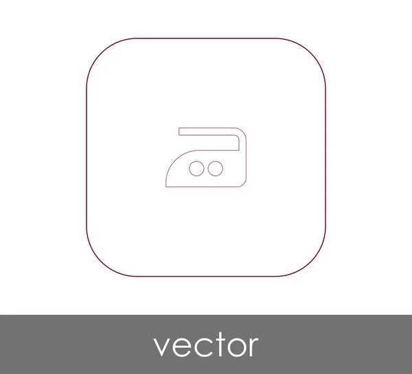 Icono Hierro Para Diseño Web Aplicaciones — Vector de stock