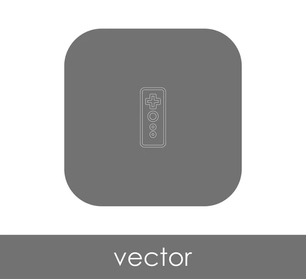 Ícone Joystick Logotipo Ilustração Vetorial — Vetor de Stock