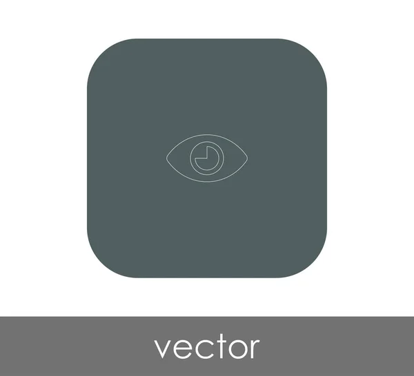 Icono del ojo — Vector de stock