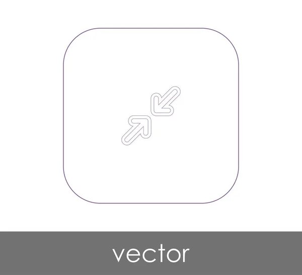 Vektor Illustration Design Des Pfeil Symbols — Stockvektor