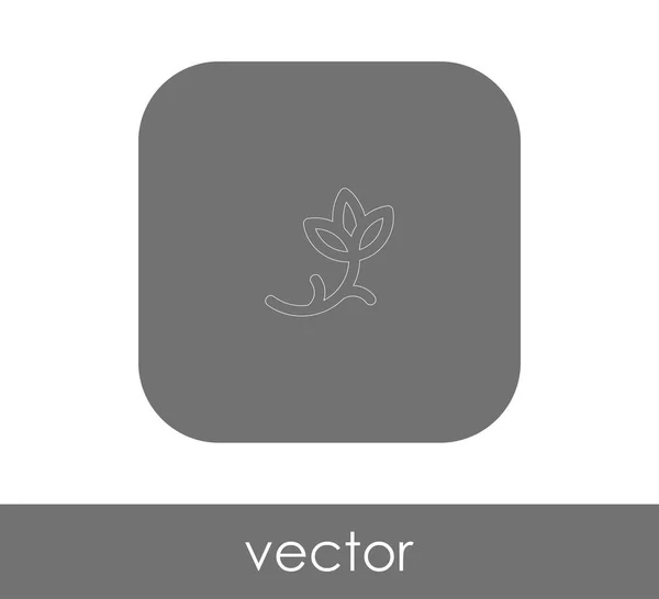 Icône Fleur Pour Conception Web Les Applications — Image vectorielle