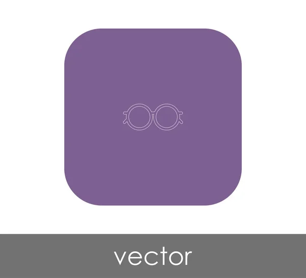 Icona Degli Occhiali Web Design Applicazioni Illustrazione Vettoriale — Vettoriale Stock