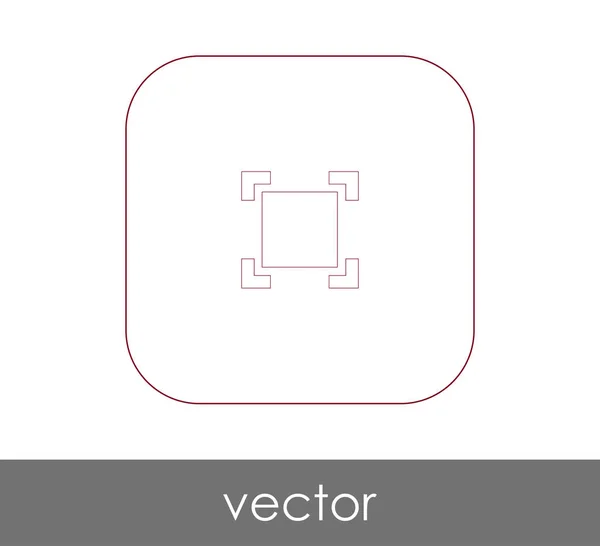 Diseño Ilustración Vectorial Del Icono Pantalla — Vector de stock