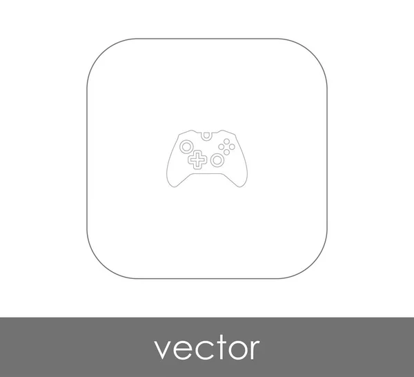 Joystick Symbol Logo Vektorillustration — Stockvektor