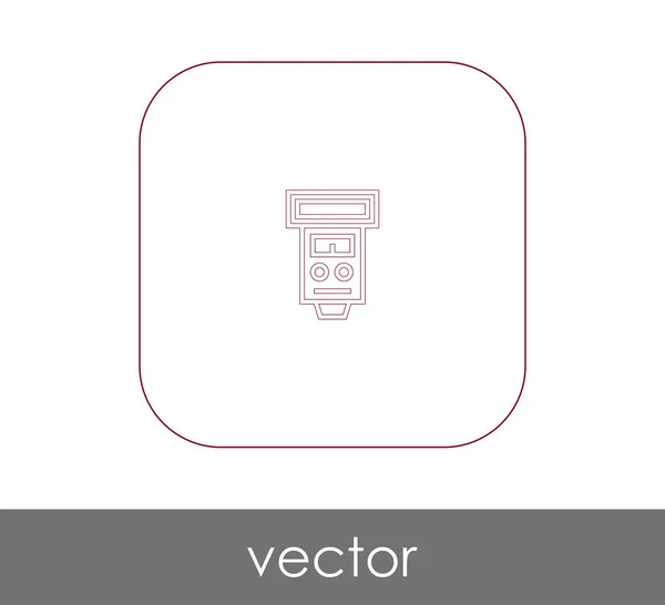 Icône Flash Appareil Photo Illustration Vectorielle — Image vectorielle
