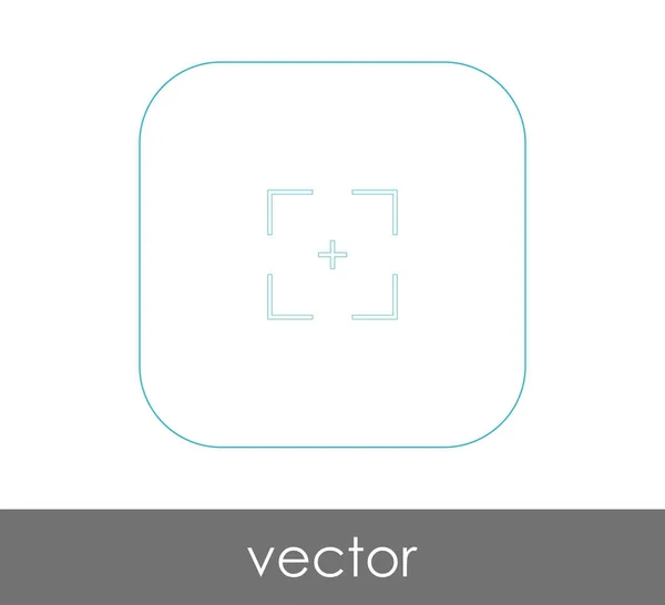 Vector Illustration Design Screen Icon — Stock Vector