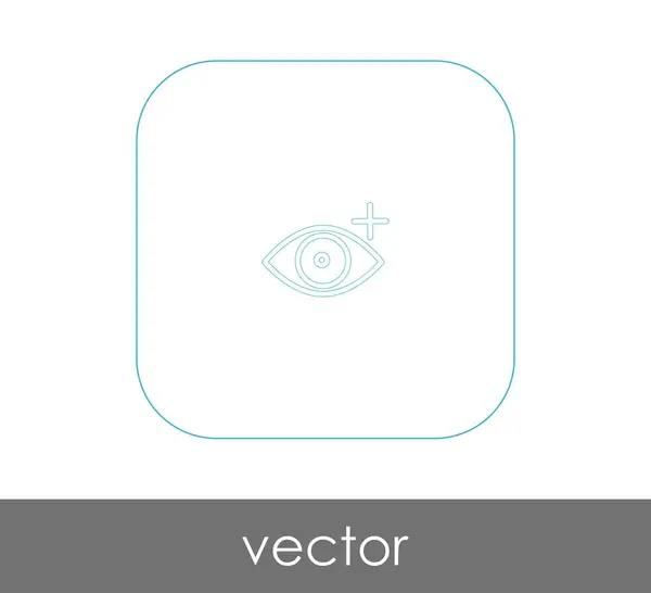 Icono del ojo — Vector de stock