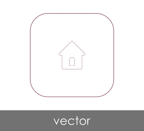 Home web icon — Stock Vector