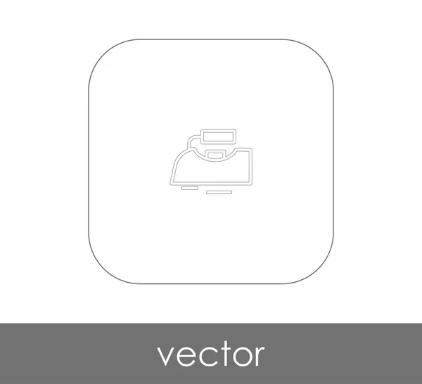 Icono de hierro ilustración — Vector de stock