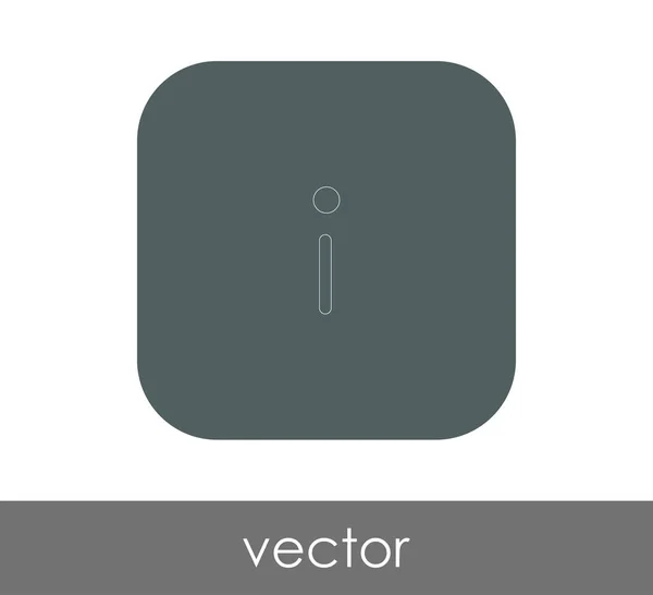 Felkiáltójel-ikon — Stock Vector